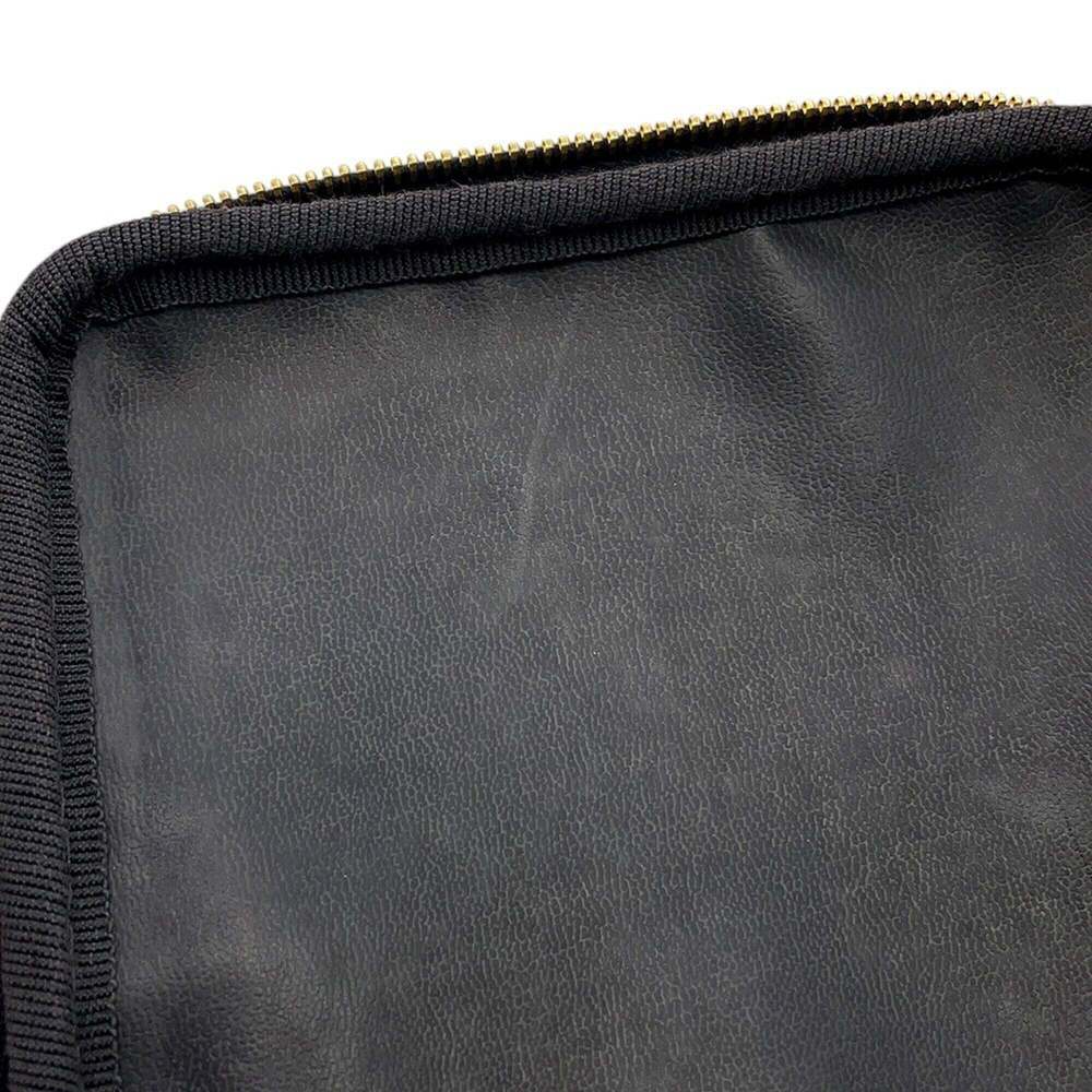 CHANEL Black Caviar Leather Logo Vanity Bag - Picture 12 of 16